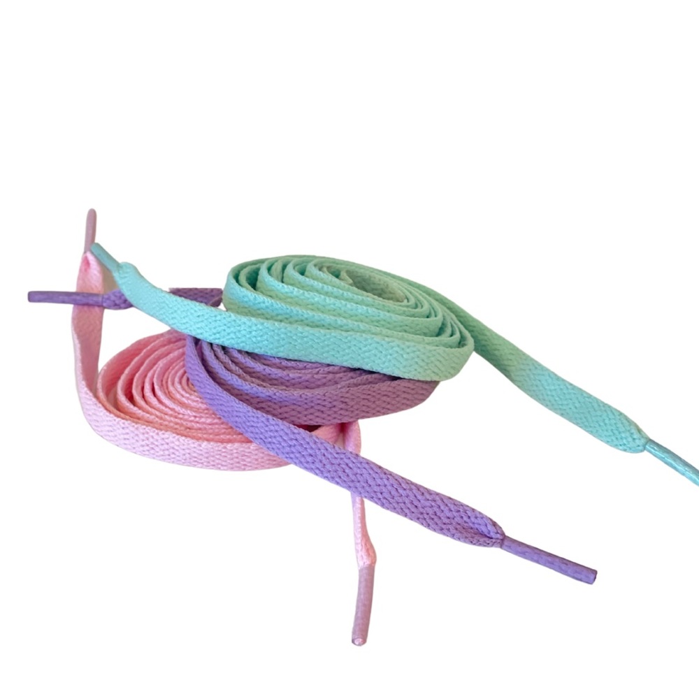 EASTER MIX Set of Shoelaces 45” for 6-7 eyelets superstar style